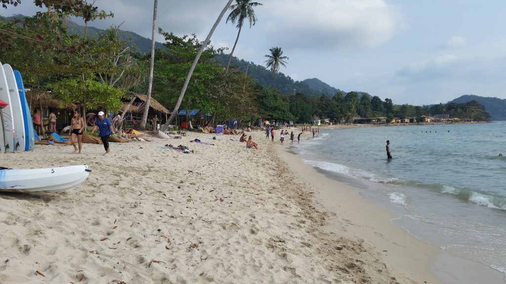 Not so lonely beach Lonely Beach